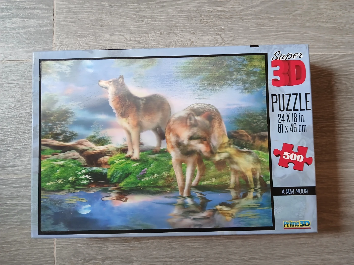 Two Puzzle Bundle: Lego Paint Party and Prime 3D Wolf. - photo 3