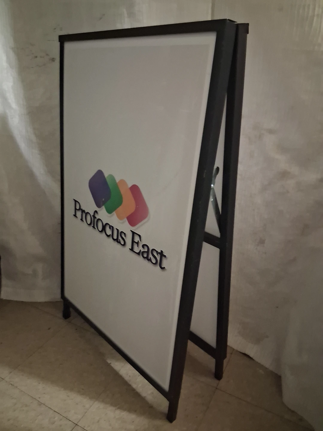 Profocus East A-Frame Sidewalk Sign 24"x39"