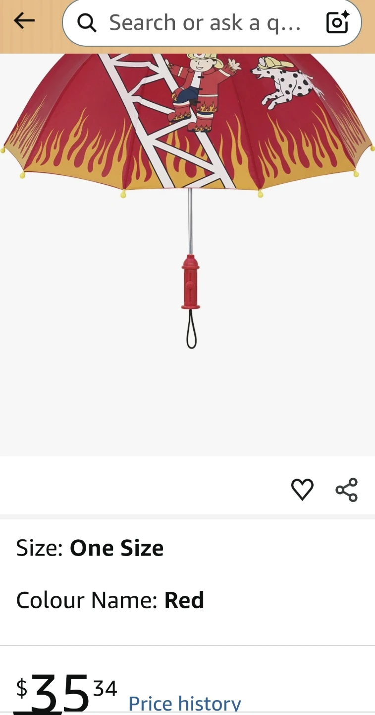 Kid's Fireman Umbrella halloween ideas - photo 5