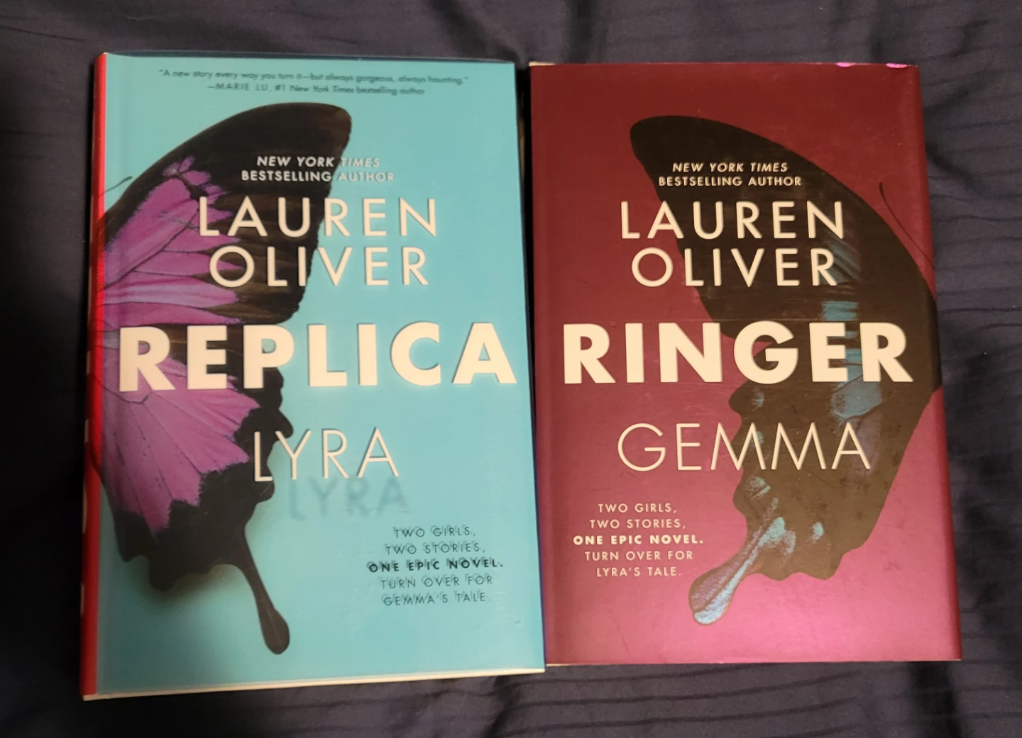 Replica and Ringer by Lauren Oliver