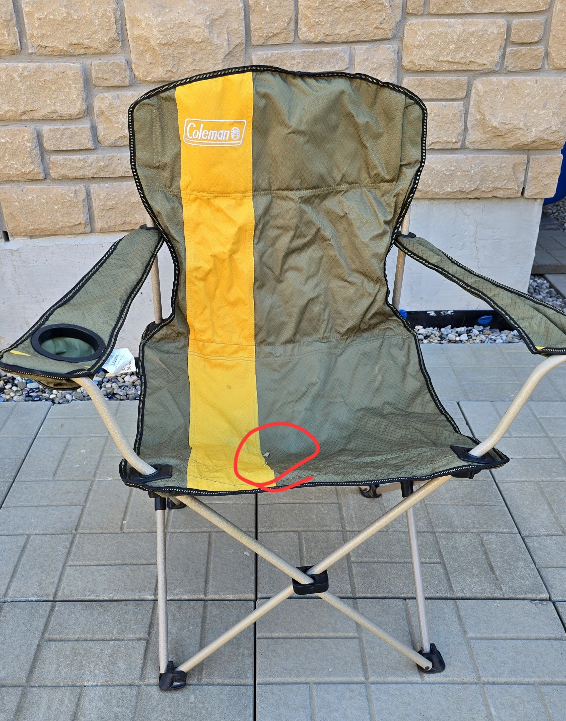 2 Outdoor Folding Camp Chairs