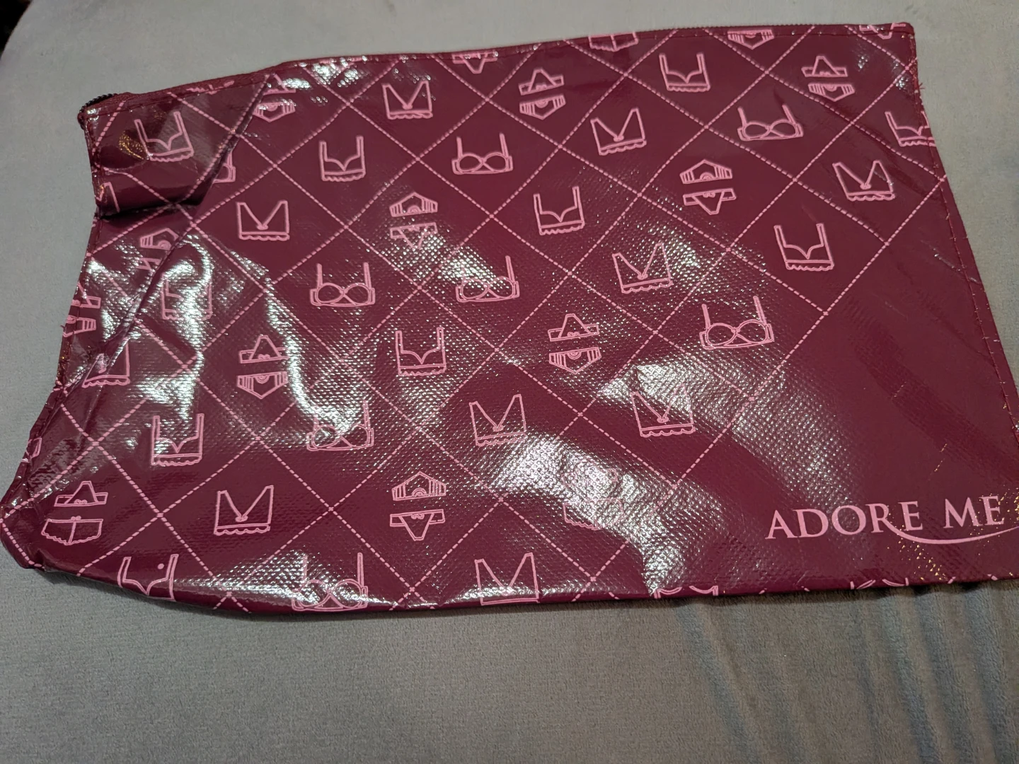 Adore Me Burgundy Clutch - photo 3