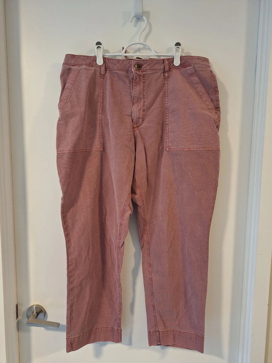 Old Navy Size 18 Pink Utility Pants