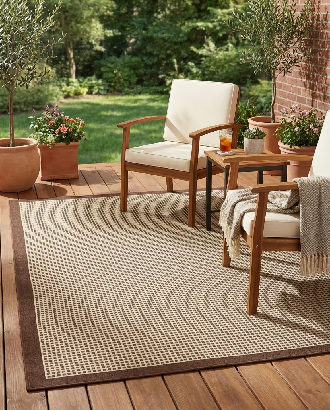 Outdoor Rug for balcony or patio - photo 2