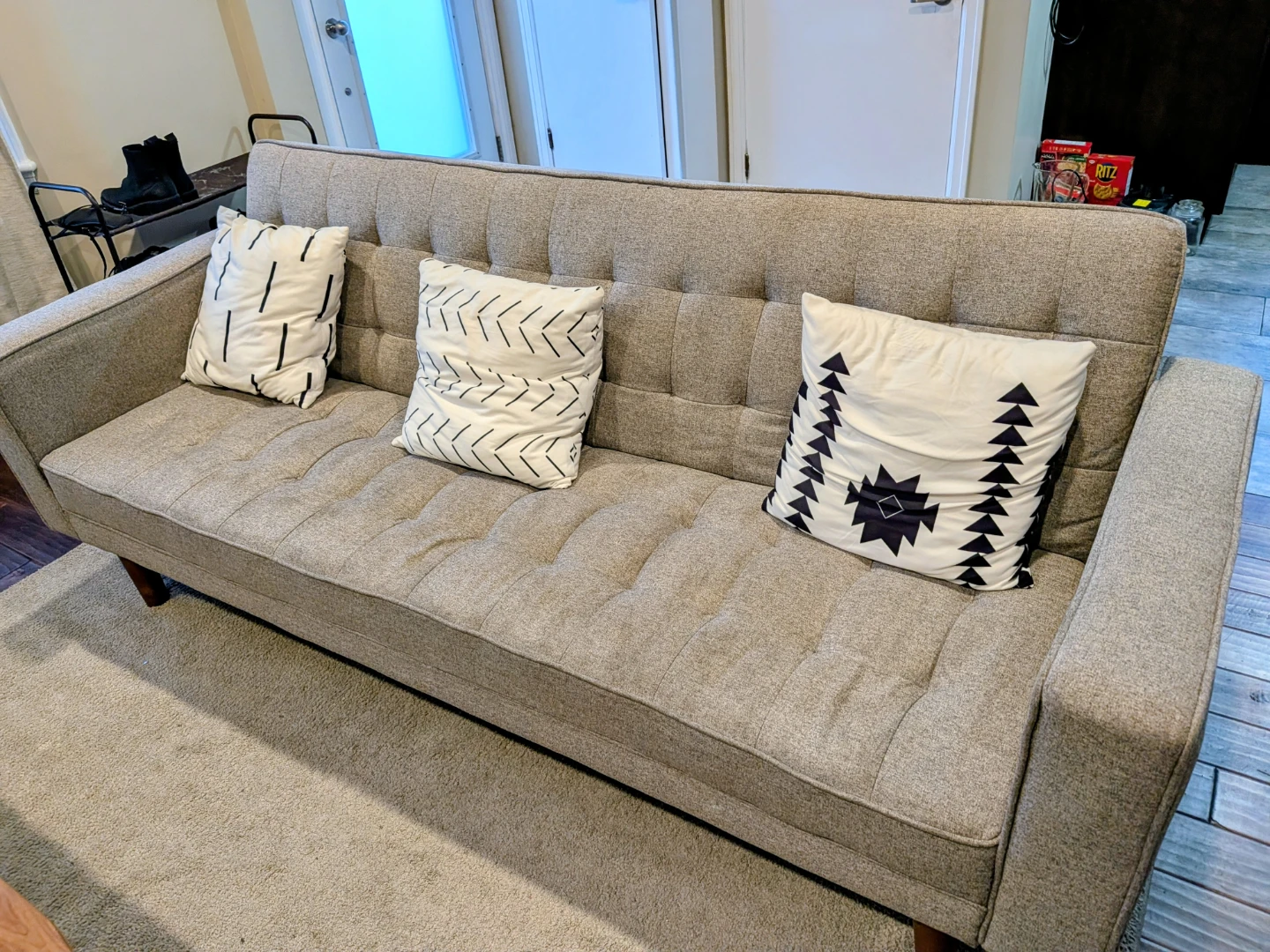 Grey Sofa/Futon - photo 2