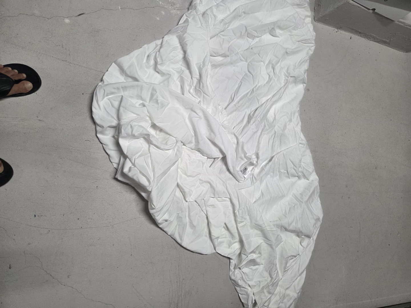 Hotel Style Standard White Fitted Sheet - photo 2