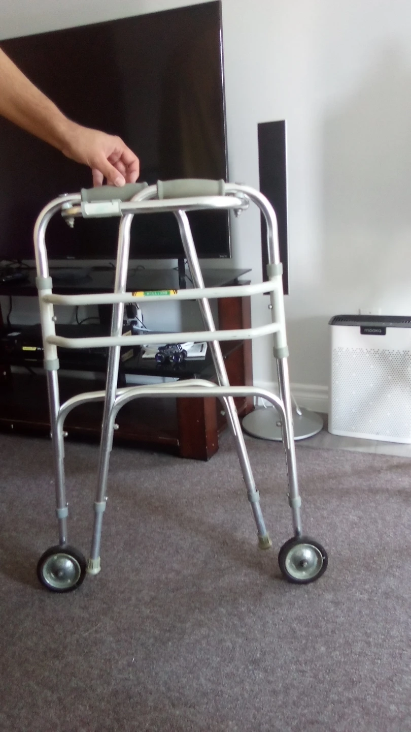 Folding Walker with Wheels - photo 2