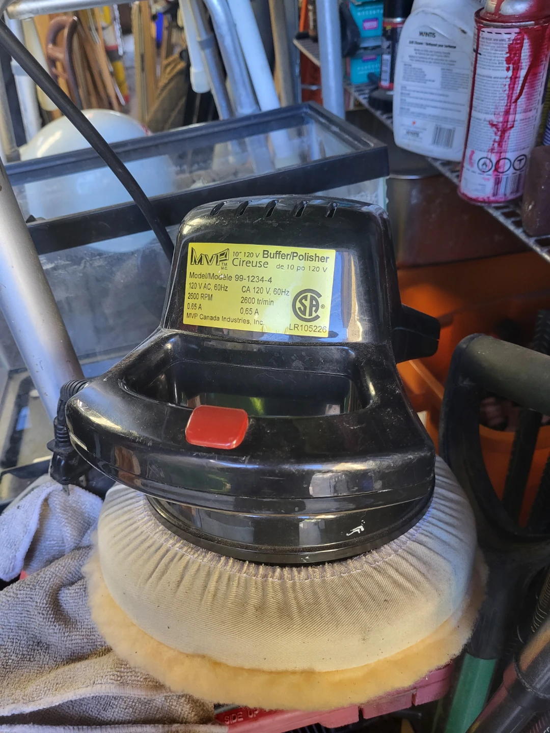 MVP 10-inch 120V Buffer Polisher