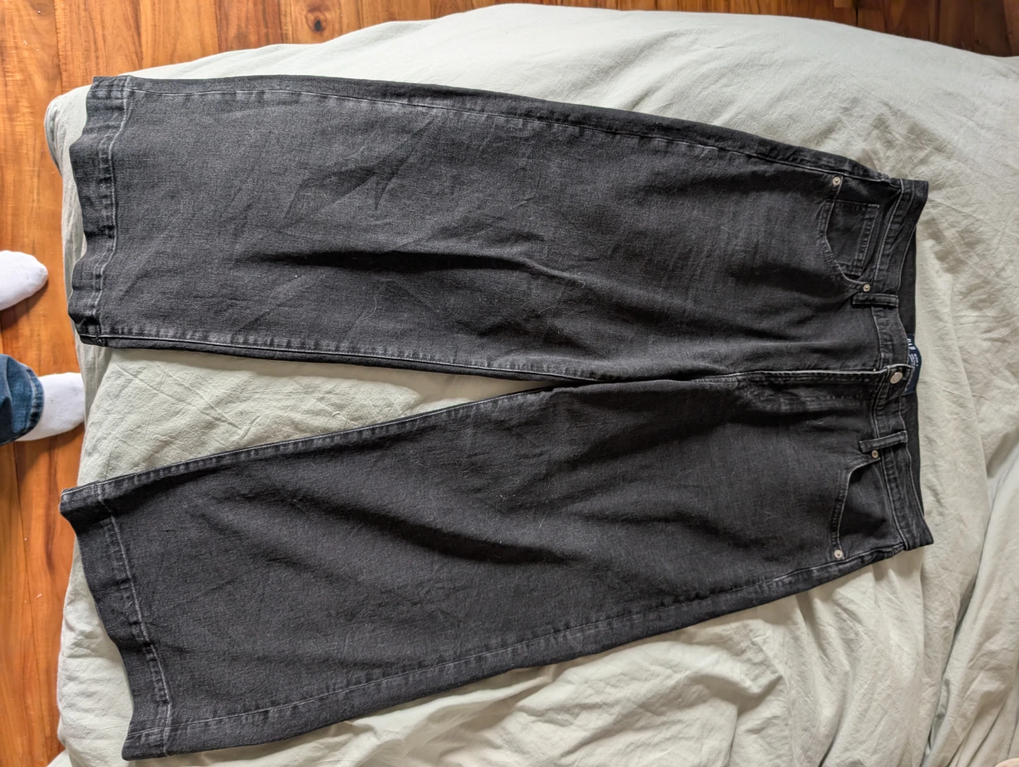 Gap Black Wide Leg Jeans