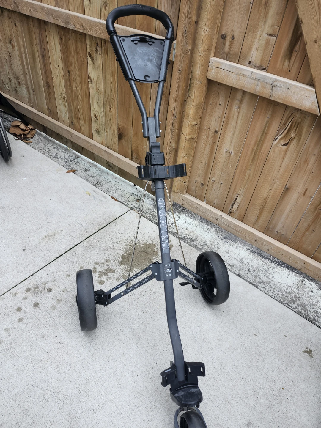 The Legend 3-Wheel Golf Push Cart - photo 2