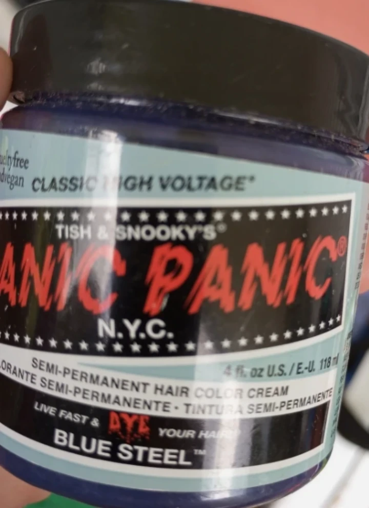 High Voltage Hair Color - Blue Steel