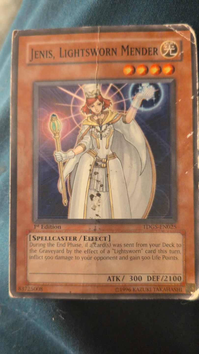 Jenis, Lightsworn Mender Yu-Gi-Oh! Trading Card
