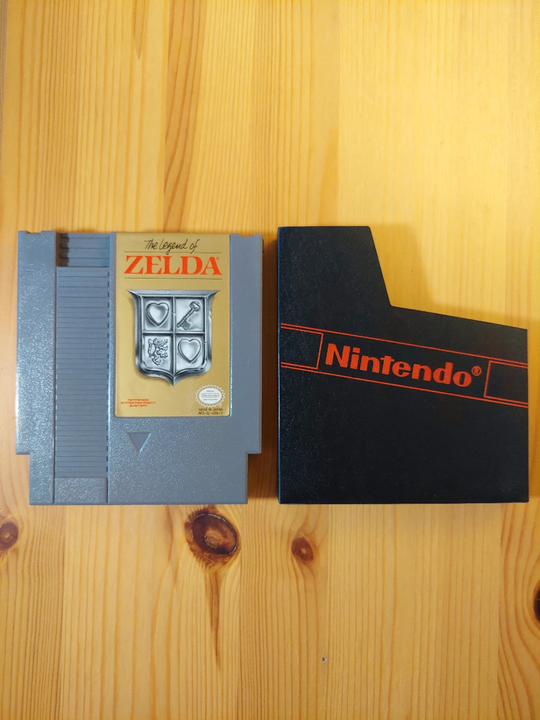 The Legend of Zelda NES Game Cartridge