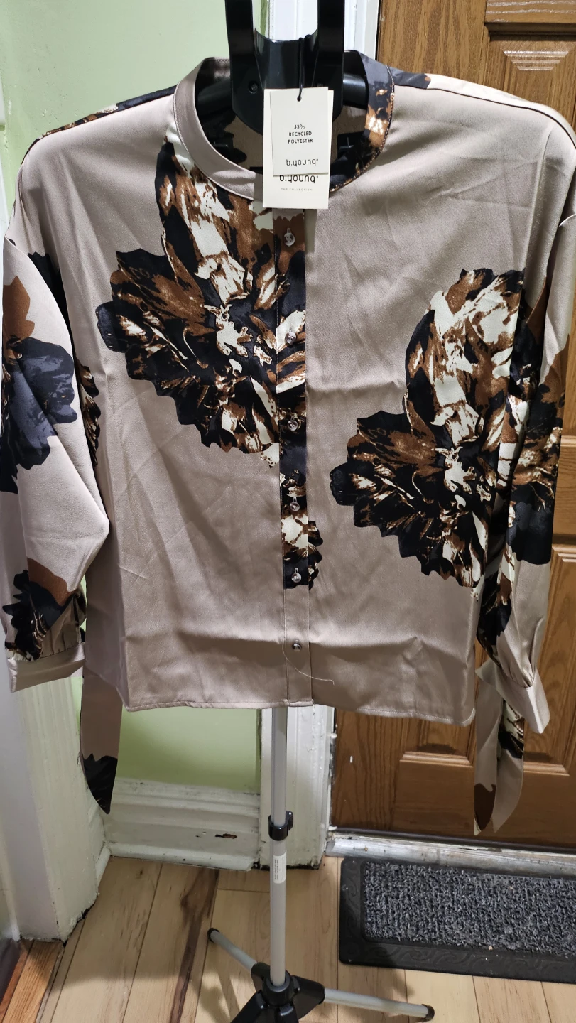b.young Byjannike Bow Shirt