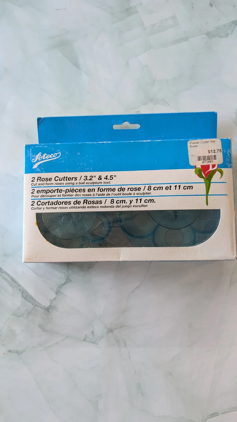 Ateco Rose Flower Cutter Set