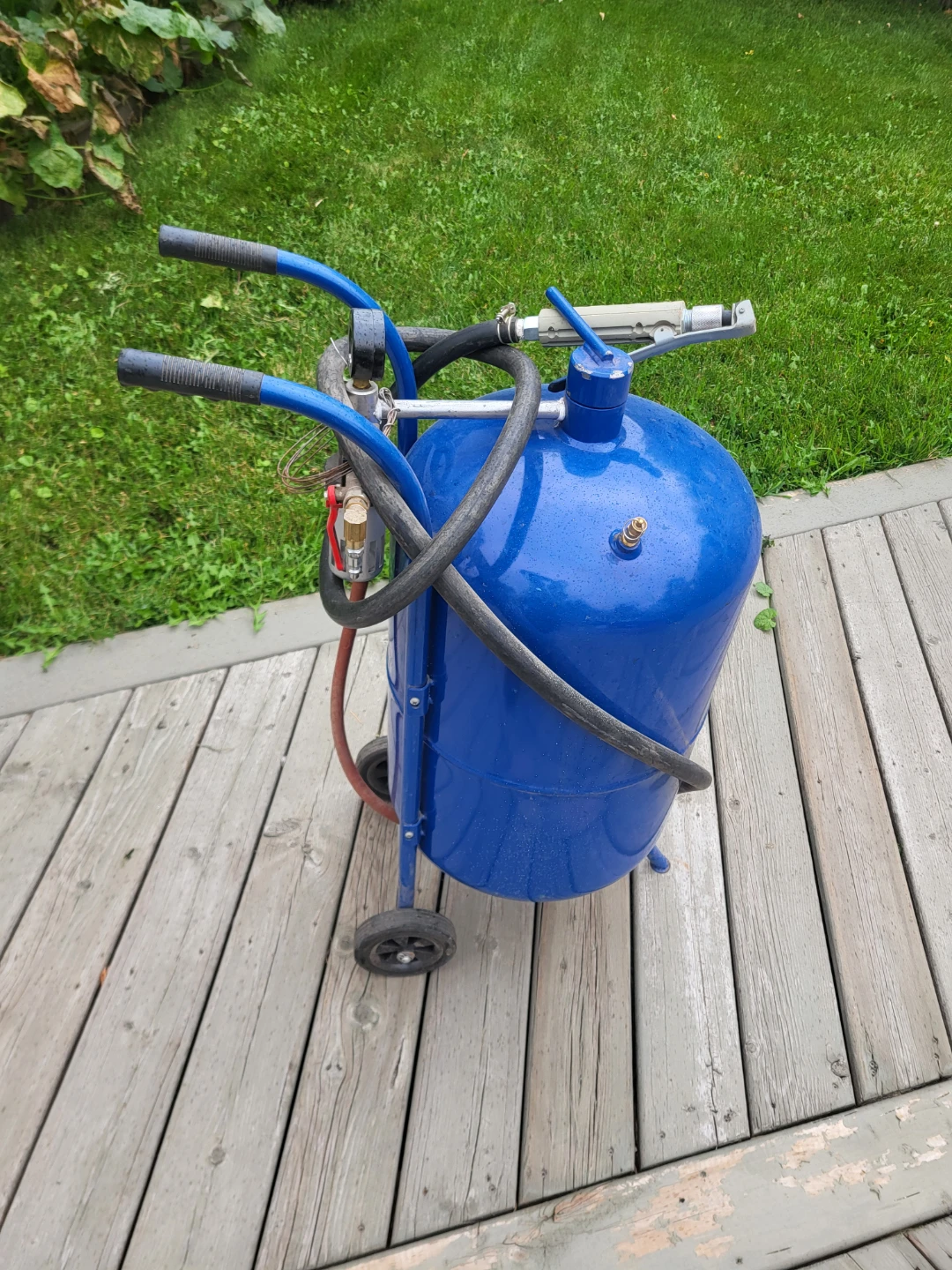 Sand blaster.  Used once.