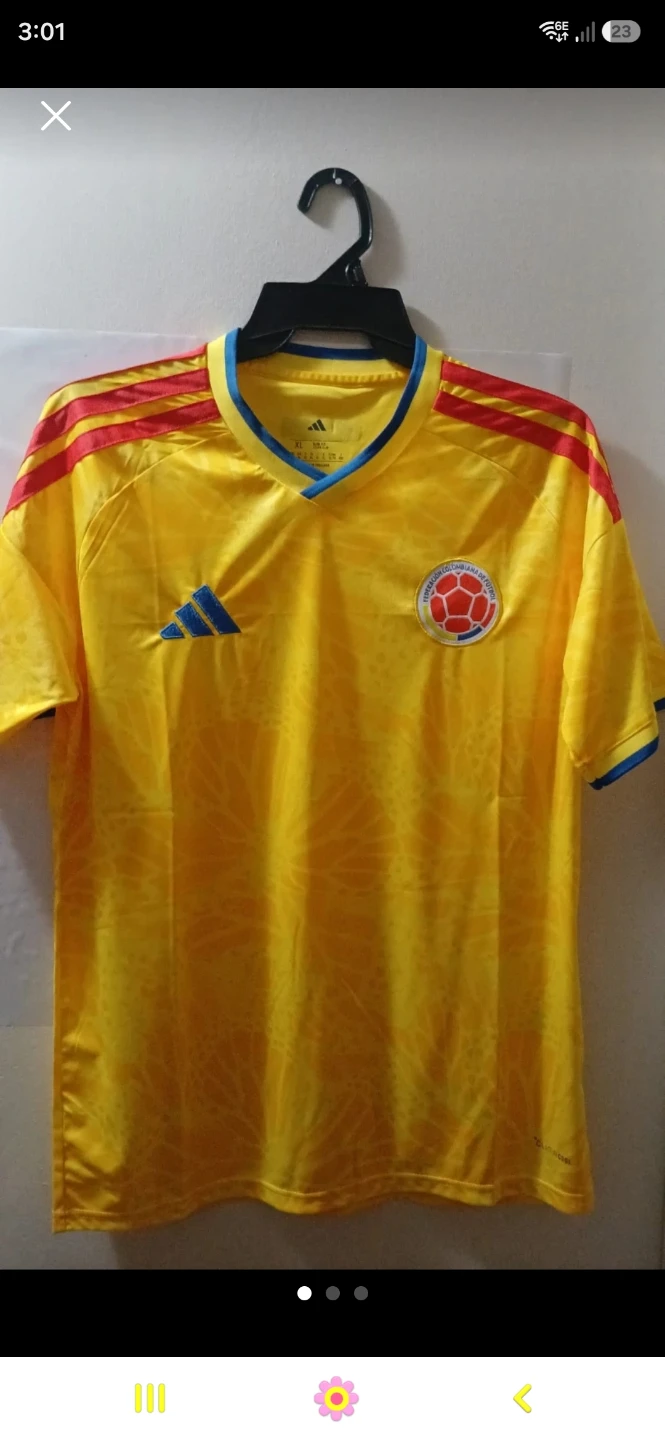 Adidas Colombia National Team Jersey