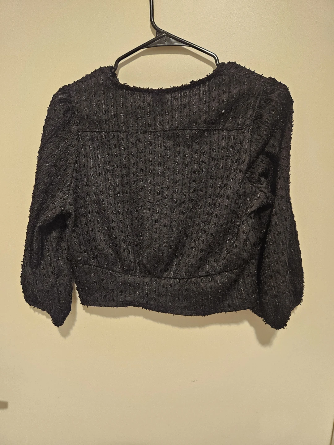 Dazy Black V-Neck Blouse - photo 2