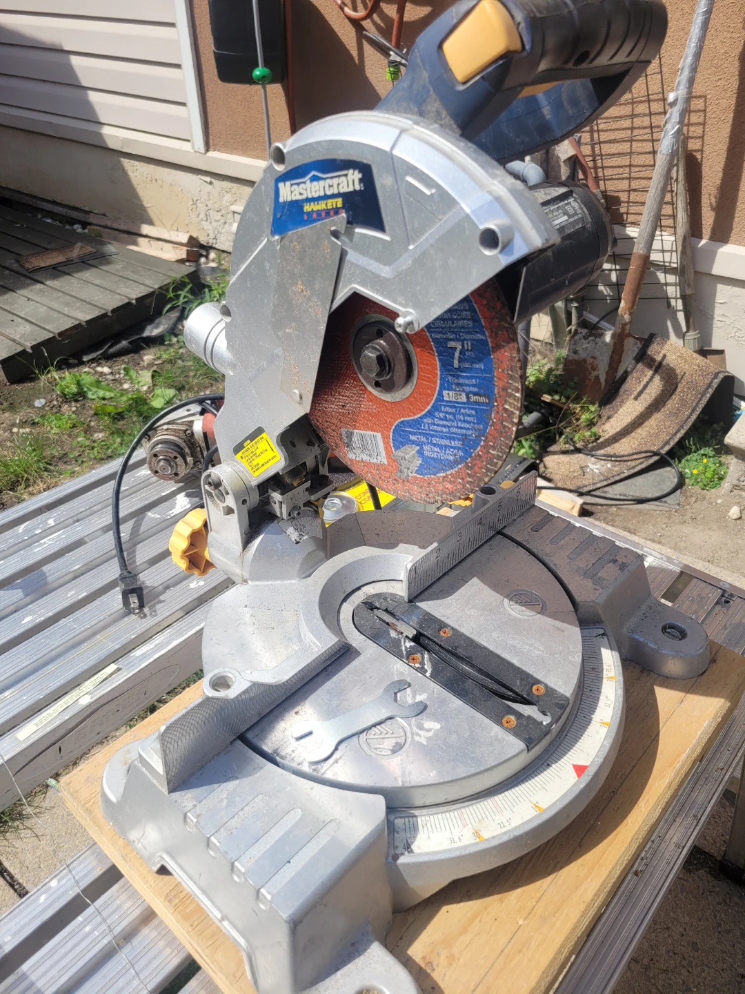 Mastercraft Hawkete Miter Saw