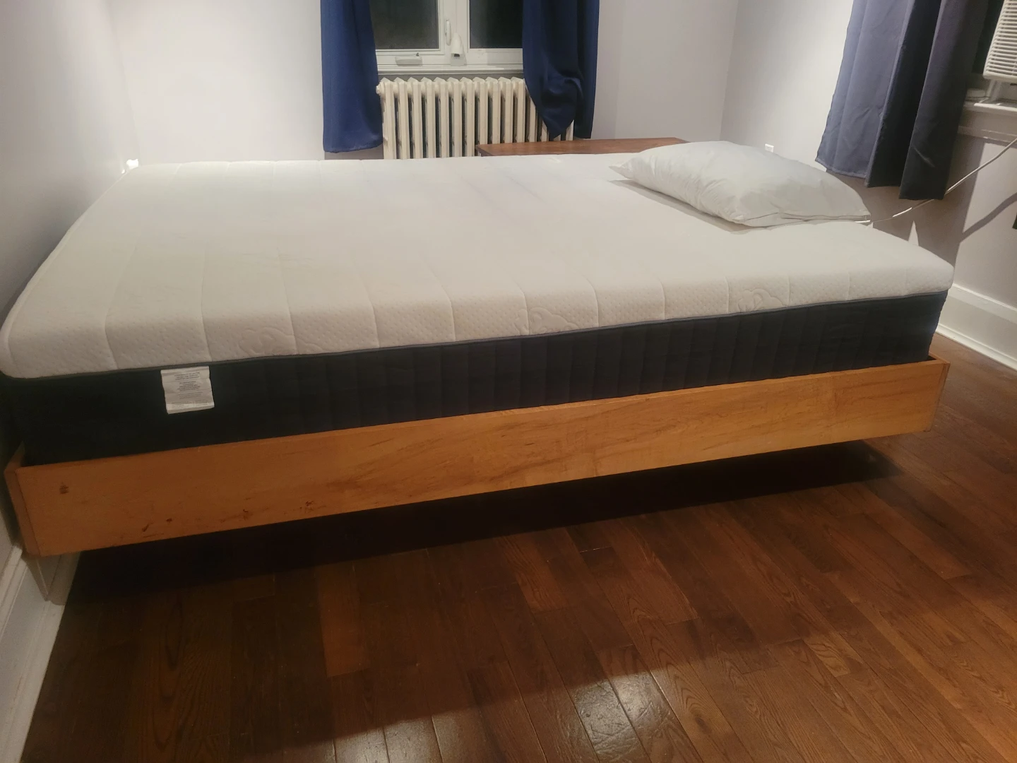 Queen size bed frame and or mattress included