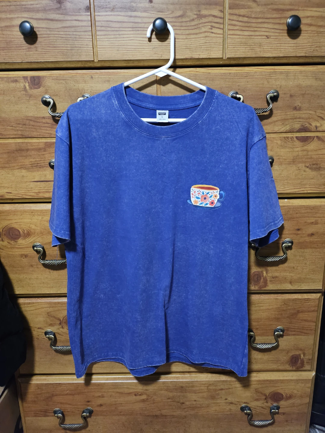 "But First Cafecito" Cozy T-shirt Large Size - photo 2