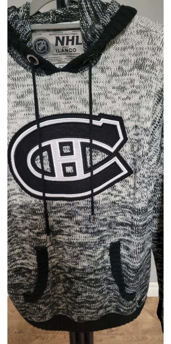 NHL Montreal Canadiens Knit Hoodie Sweater M/M - photo 2