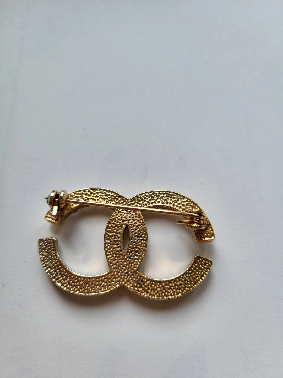Chanel CC Crystal Gold Brooch - photo 2