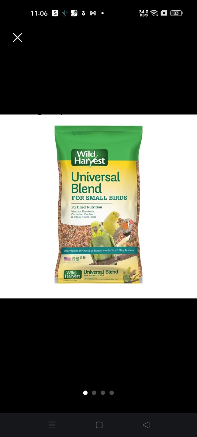 Wild Harvest Universal Blend Bird Food 10 lb🏈