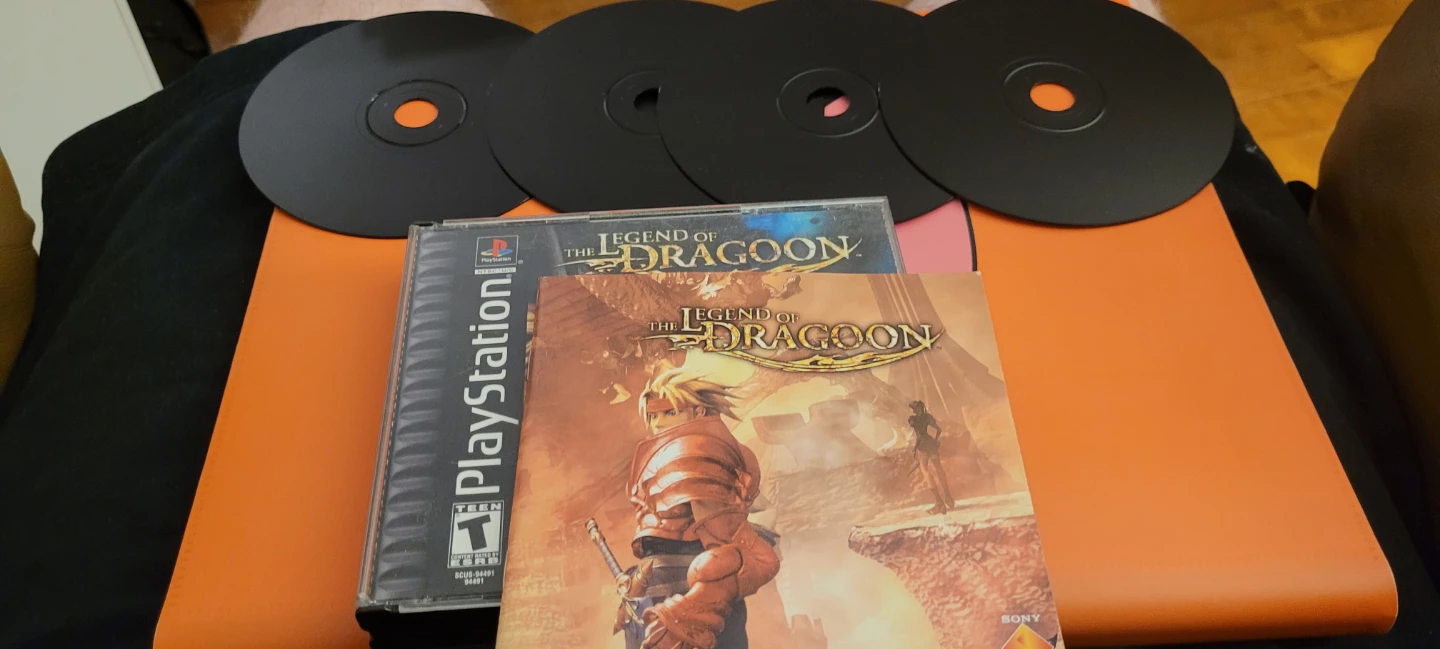 The Legend of Dragoon PlayStation 1 Game
