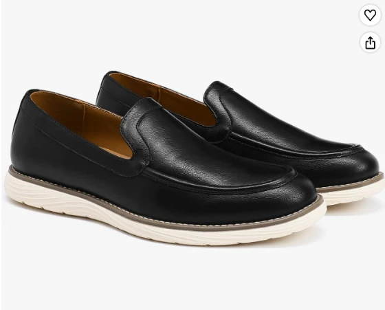 Men's Cushioned Moc Toe Slip-On Loafers - photo 4