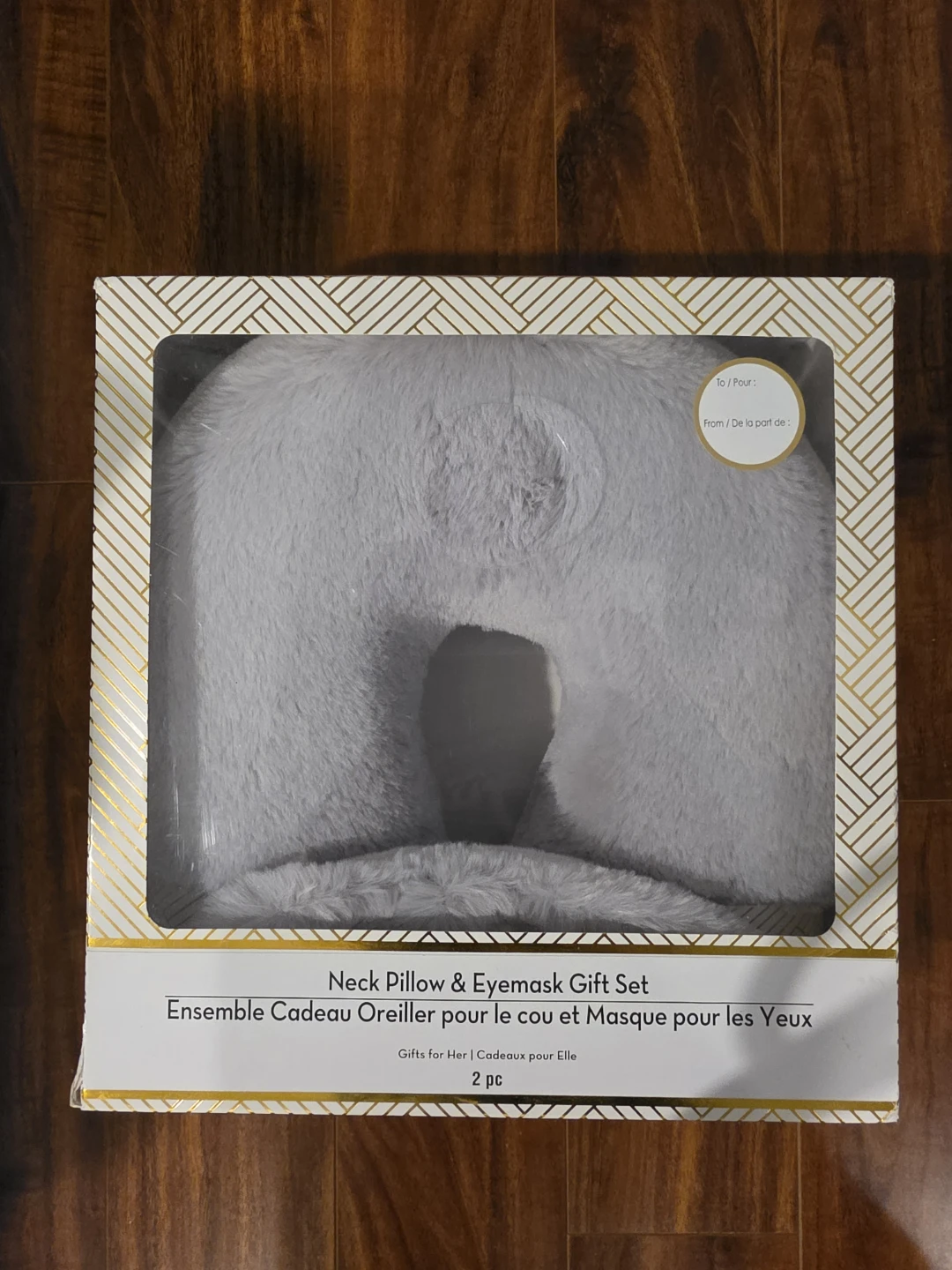 Neck Pillow & Eyemask Gift Set
