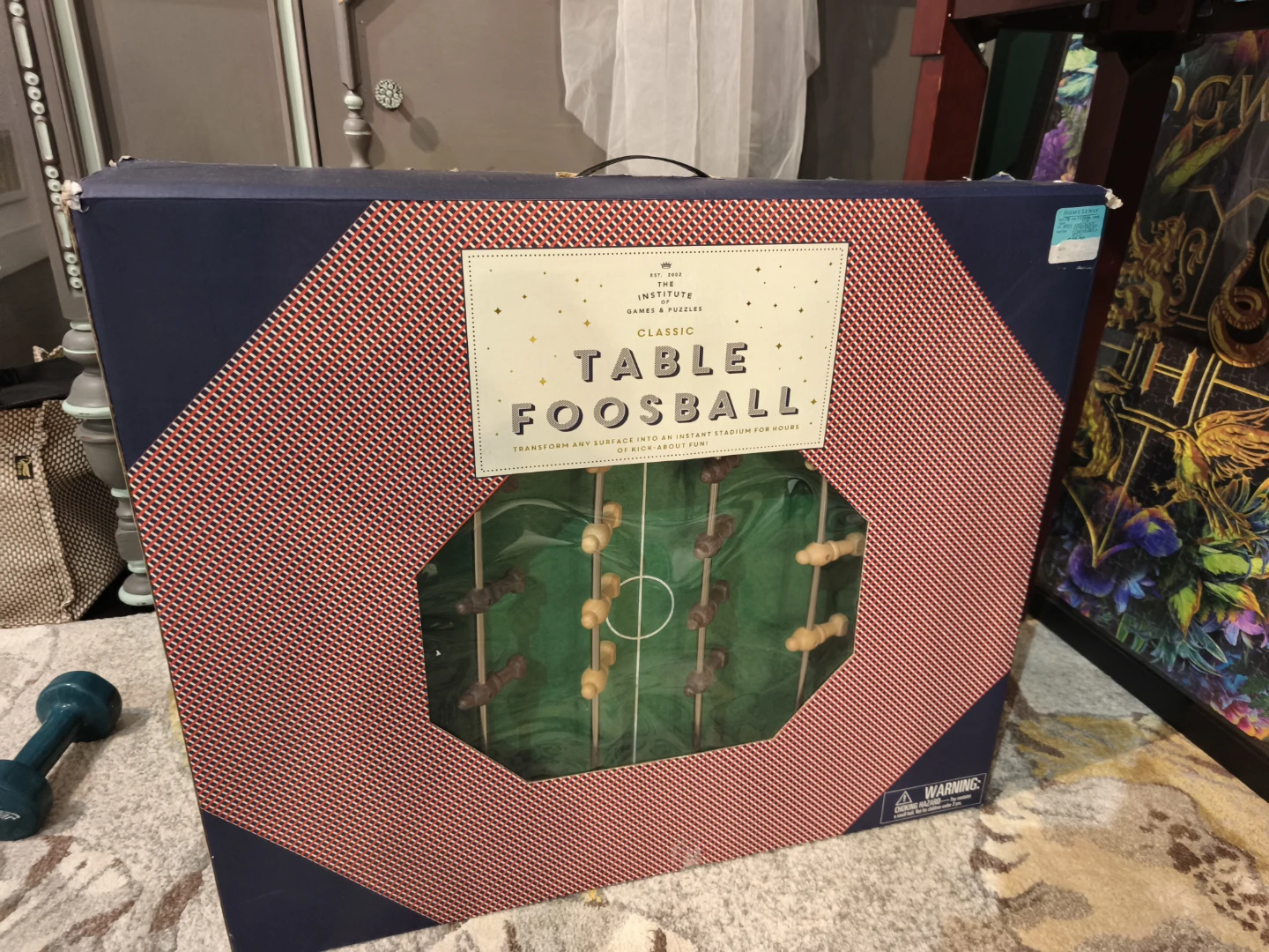 The Institute of Games & Puzzles Table Foosball