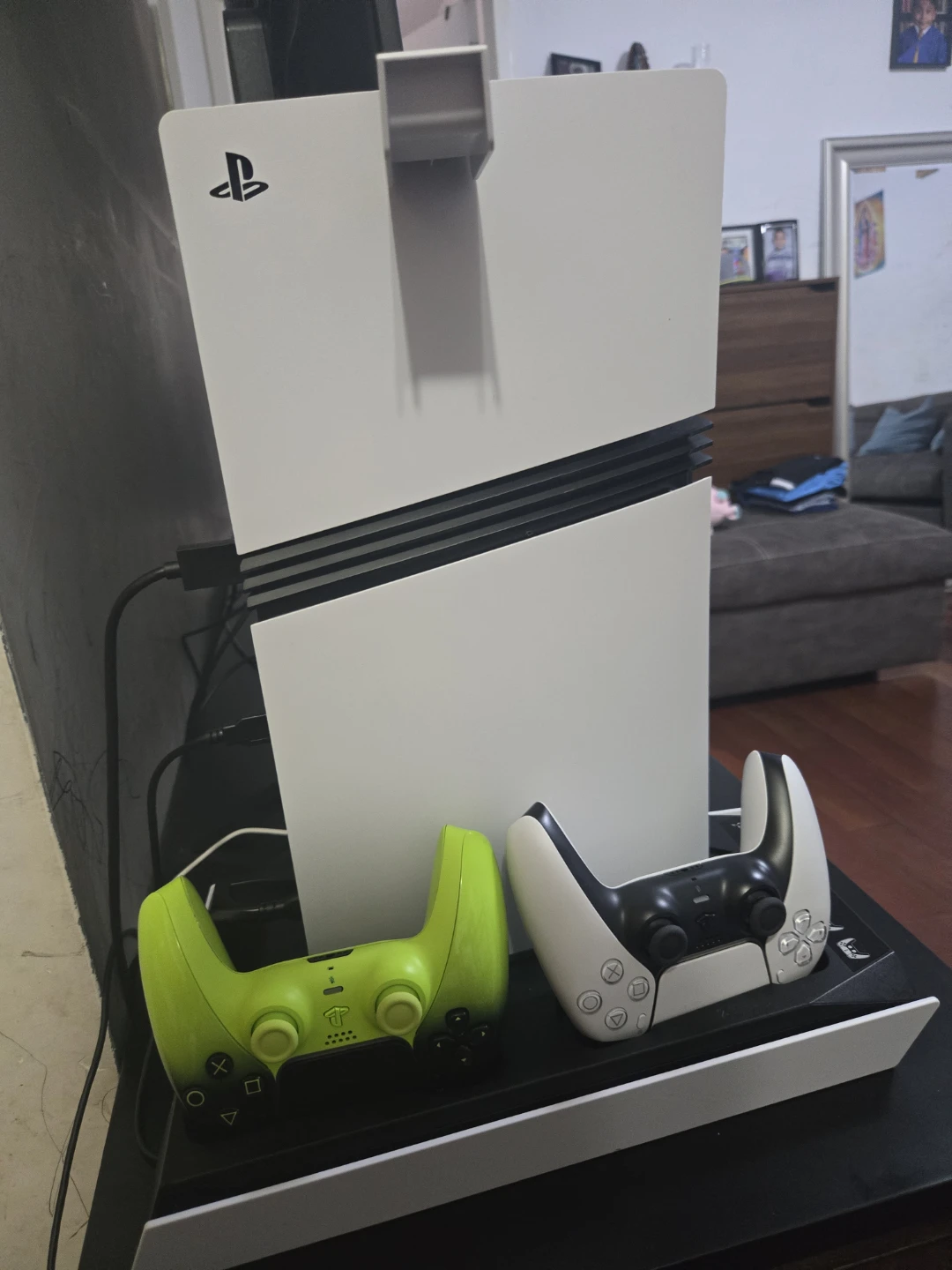PlayStation 5 Console with Cooling Stand and Controllers - photo 3