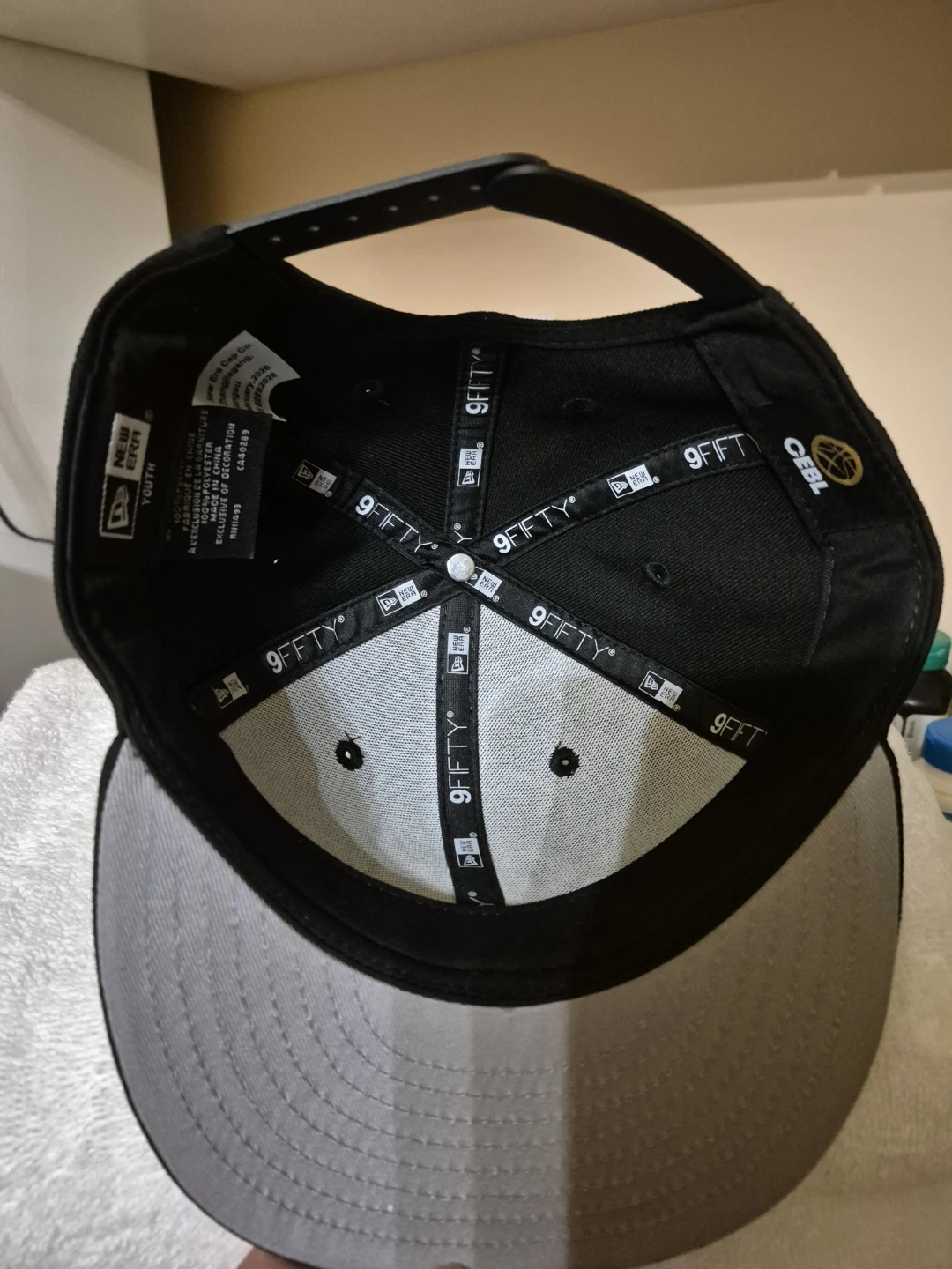New Era Sugo Snapback Hat - Youth, black color - photo 2