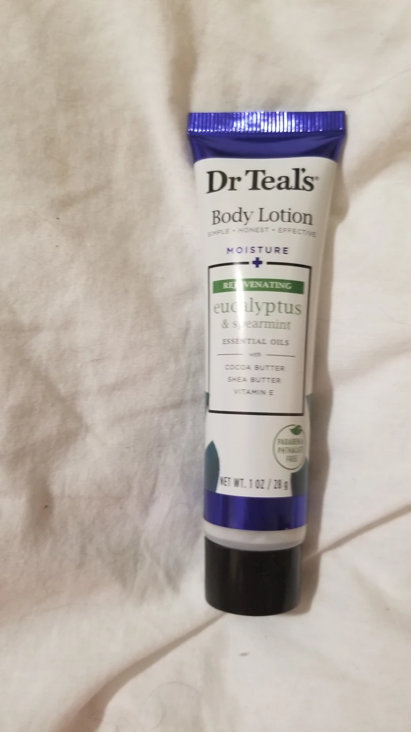 Dr Teal's Rejuvenating Eucalyptus & Spearmint Body Lotion 1 oz