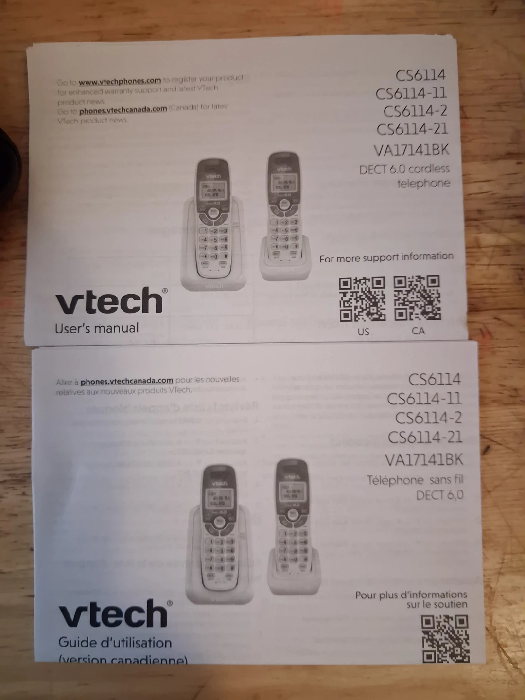 VTech DECT 6.0 Cordless Phone System - photo 2