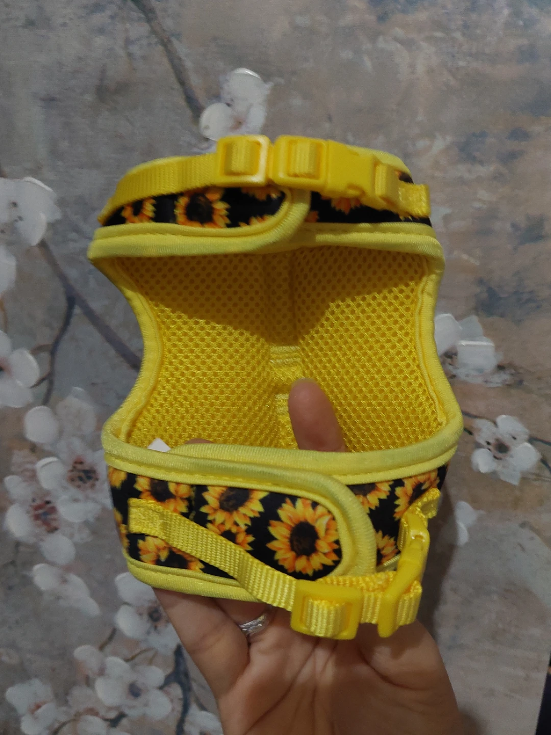 Top Paw Sunflower Pet Harness 🏈 - photo 3