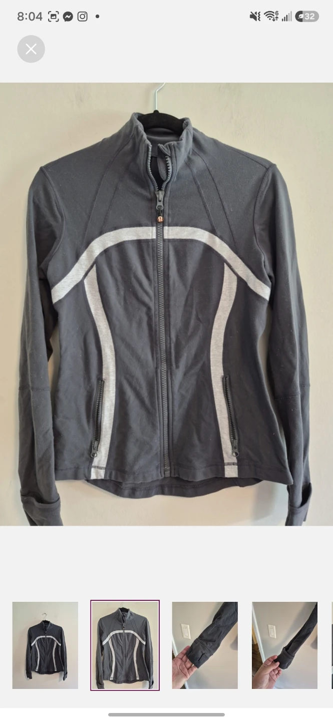 Lululemon Define Jacket Dark Grey - photo 2