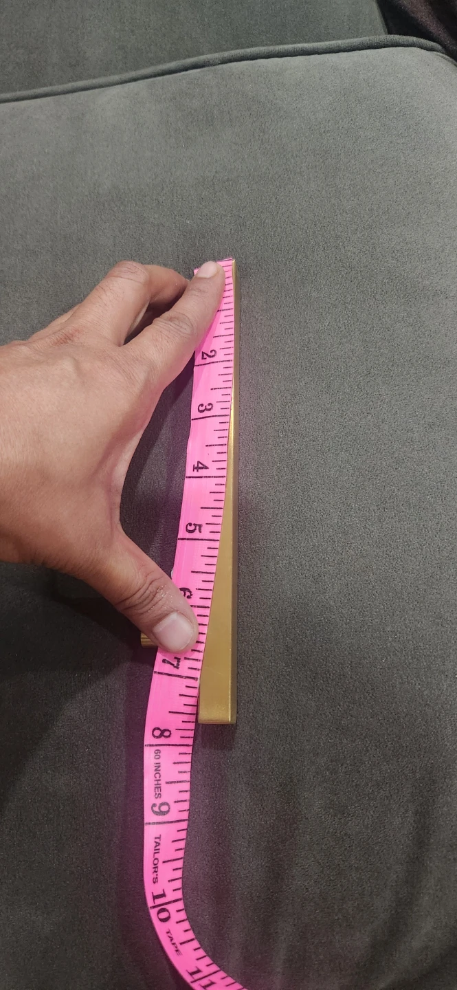 5 Golden Stainless Steel Cabinet Handles - photo 4