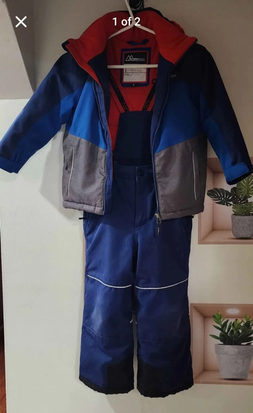 Stormpack Kids Snow Suit Set 5T