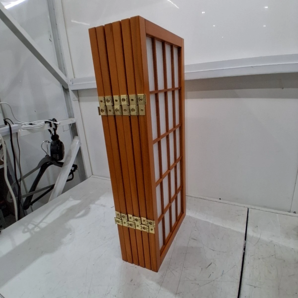 Red Lantern 2Ft Desktop Shoji Screen Divider - photo 3