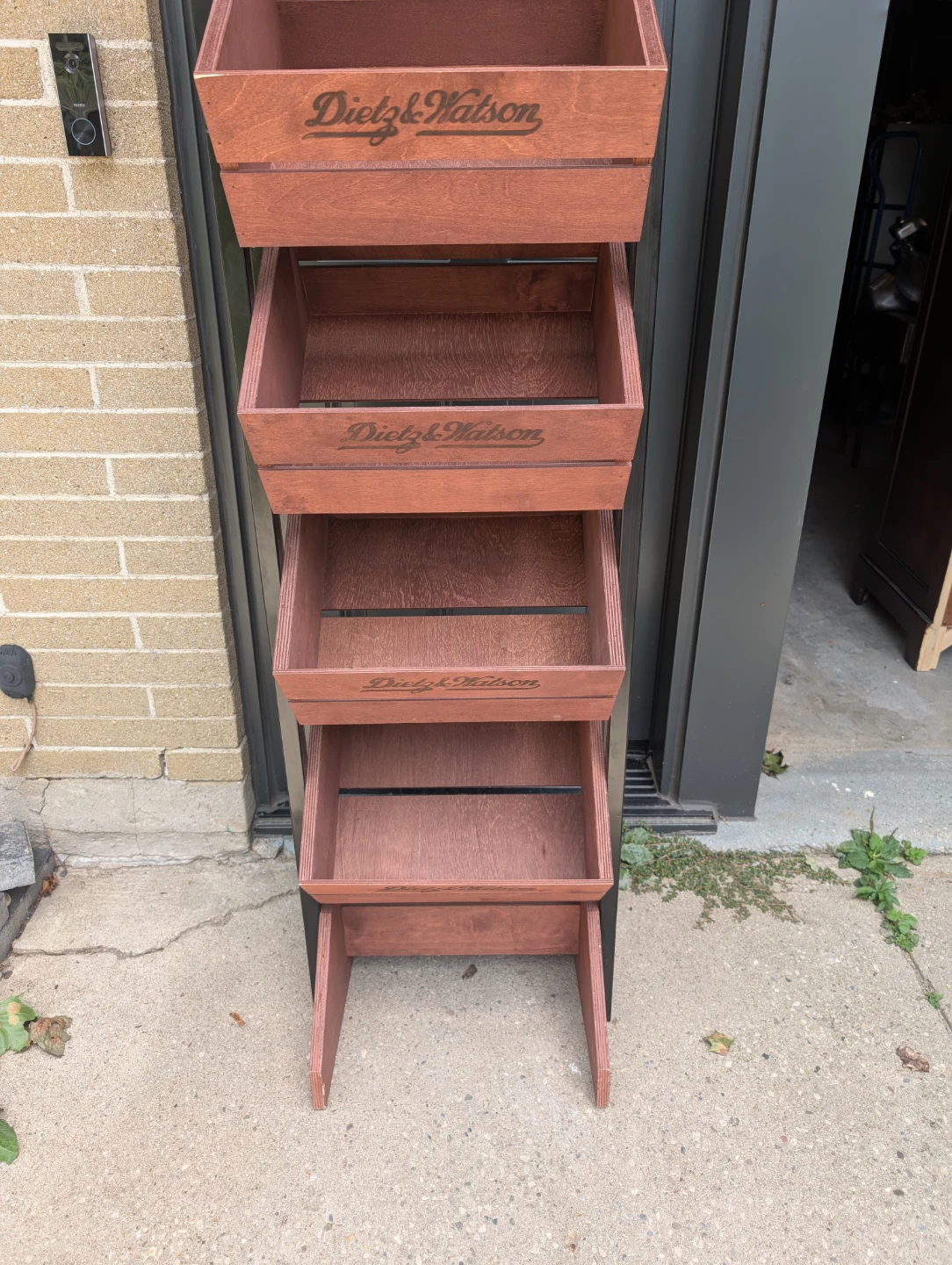 Dietz & Watson Wooden Display Stand - photo 3