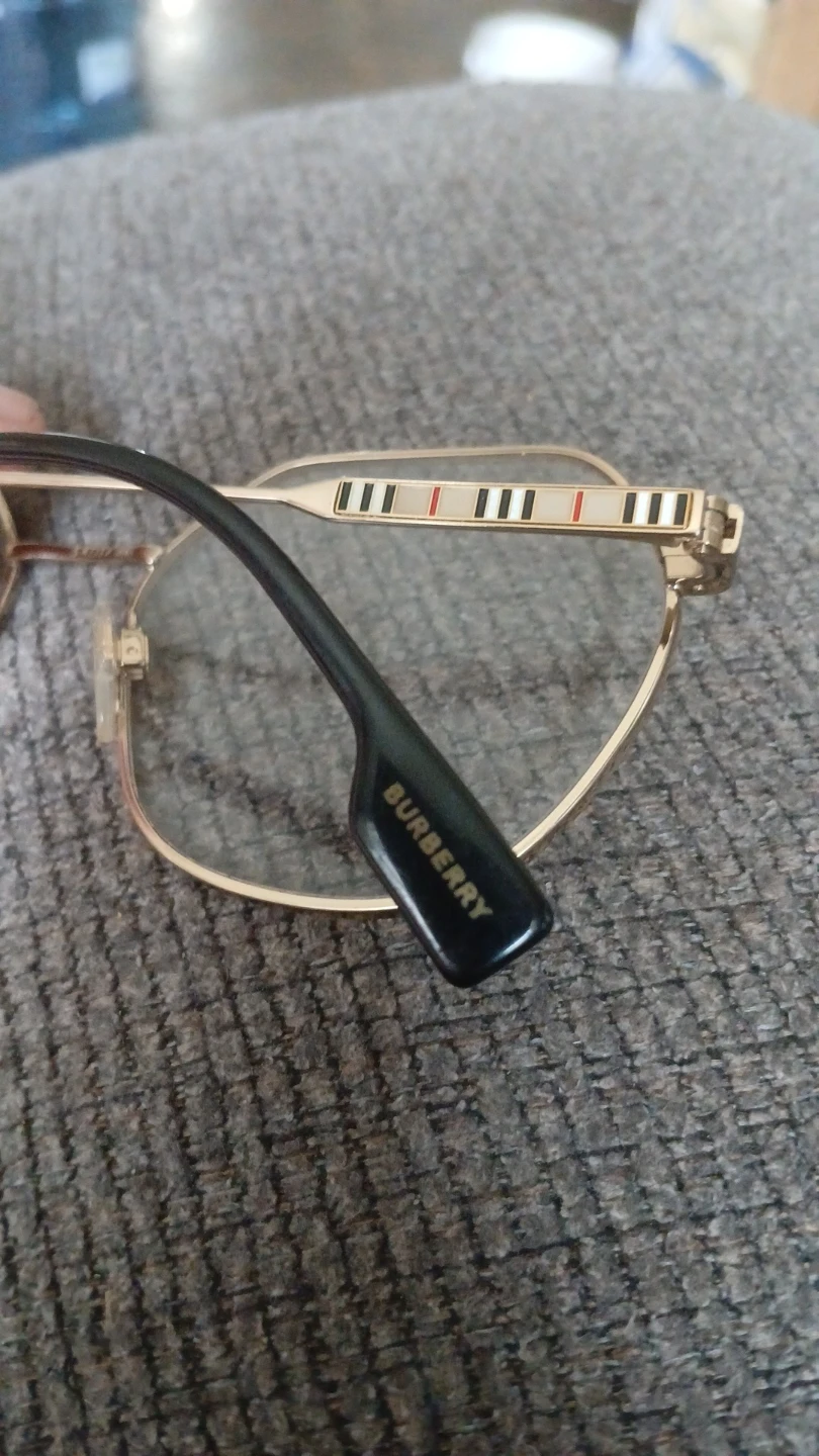 Burberry Gold Frame Eyeglasses - photo 3