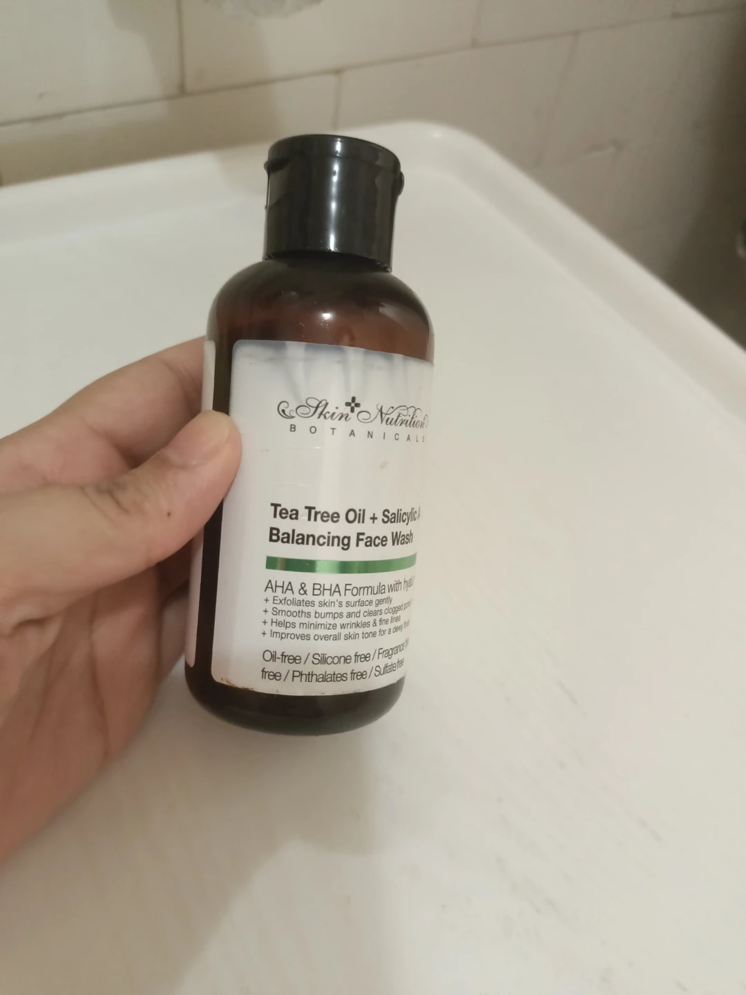 Skin Nutrition Botanicals Tea Tree Oil Balancing Face Wash🏈