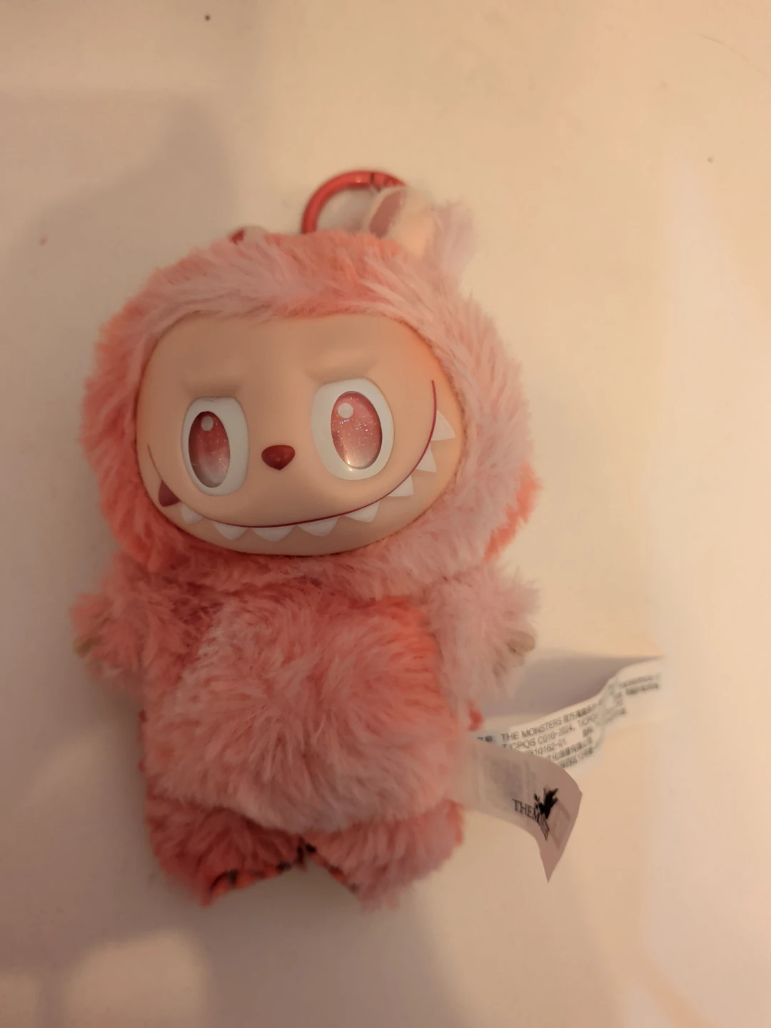 The Monsters Labubu Pink Keychain - photo 2