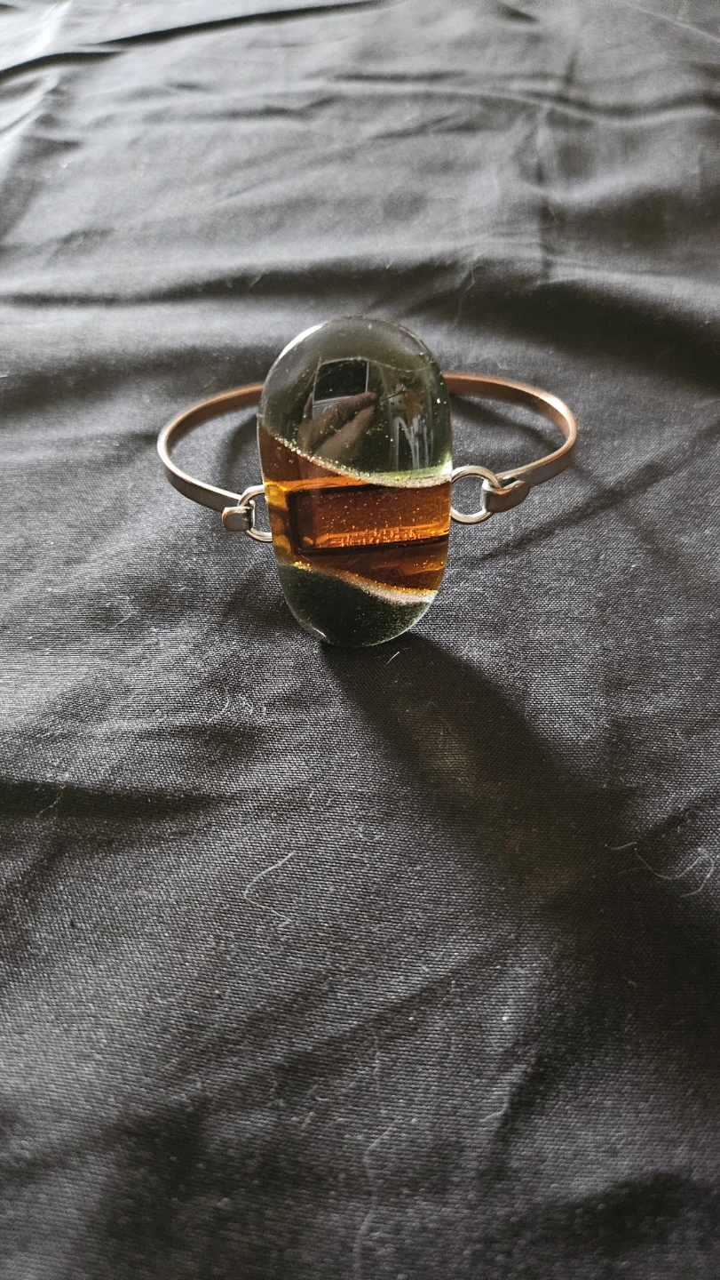 Glass Statement Bracelet - photo 2