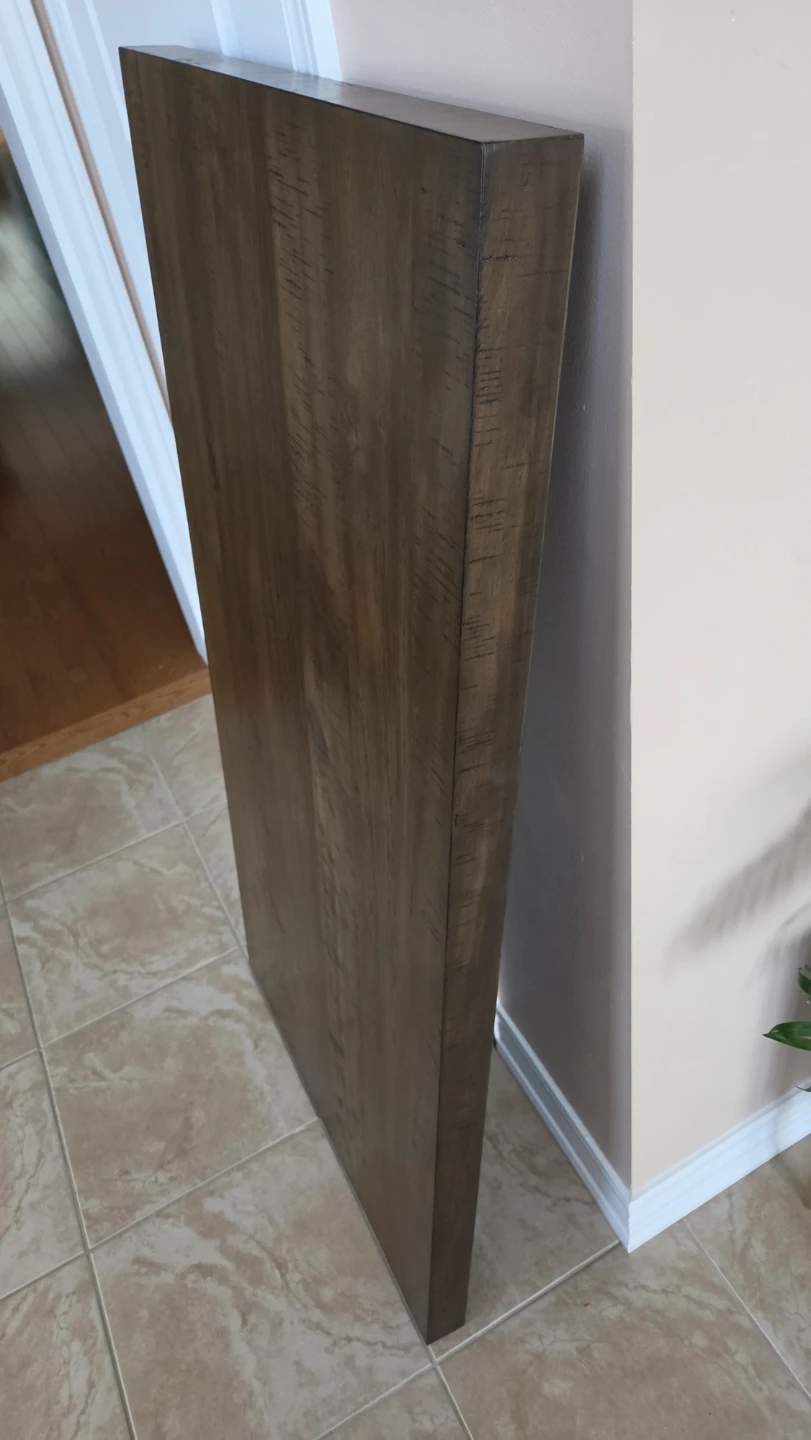 NEW - Solid Wood Table Top ONLY , 23 3/4 x 47 1/4 - photo 3