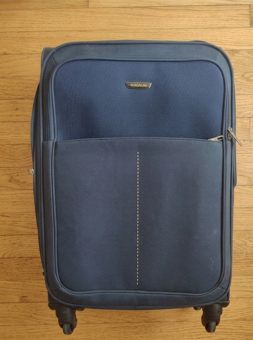 Magnum Softside Medium Suitcase for $35