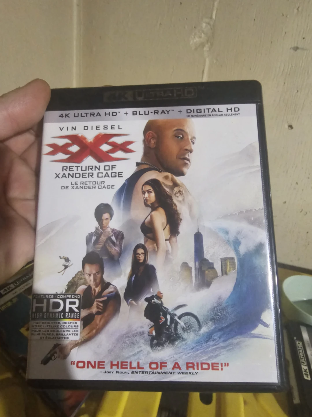 xXx: Return of Xander Cage 4K Ultra HD Blu-ray