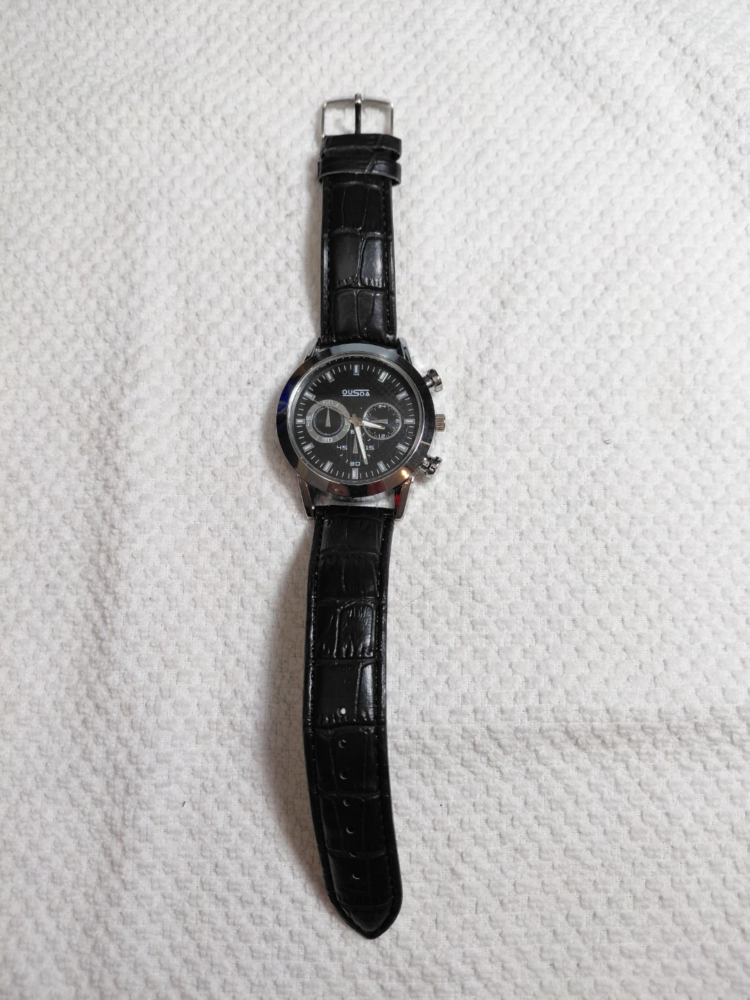 Ousda Black Chronograph Watch - photo 2